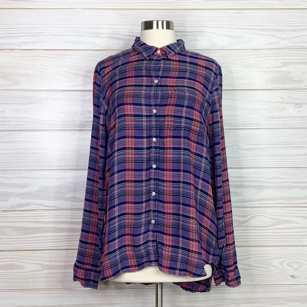 Lucky Brand Size M Woman’s tops button down
